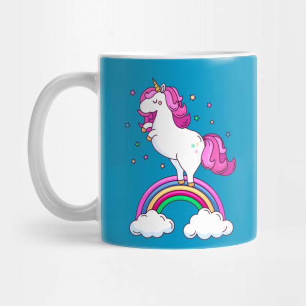 Unicorn with Rainbow